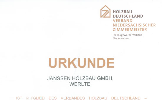 Urkunde VNZ